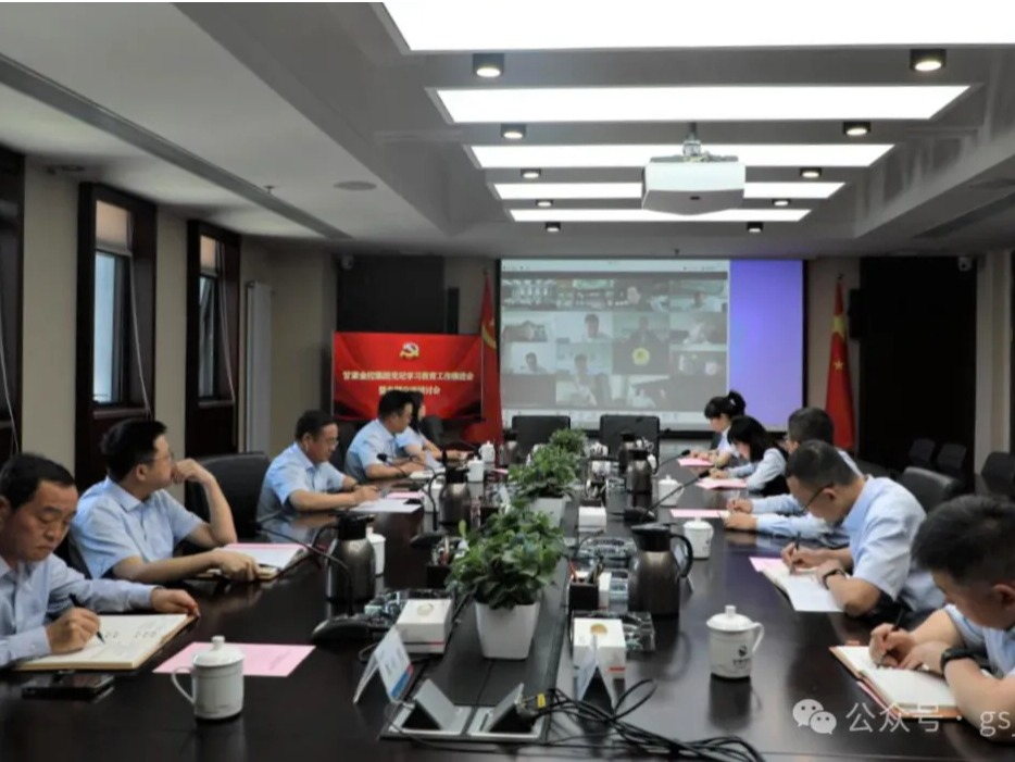 IM在线体育召开党纪学习教育工作推进会暨第二次专题交流研讨会